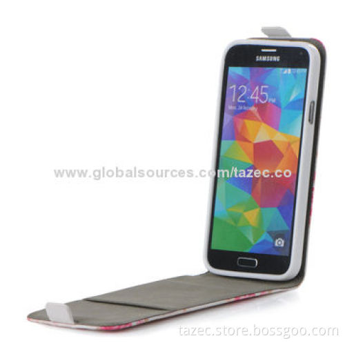 PU Leather Cases, Available in Various Colors and Used for Samsung Galaxy S4